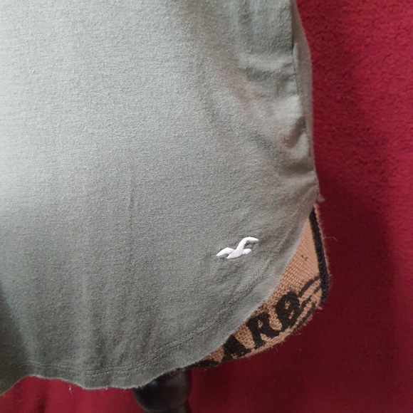 Hollister Floral Short Sleeve Top Extra Small - Picture 5 of 7